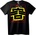 NOONEBRAND Тениска Kazoku-Ban аниме - 2XL, Black