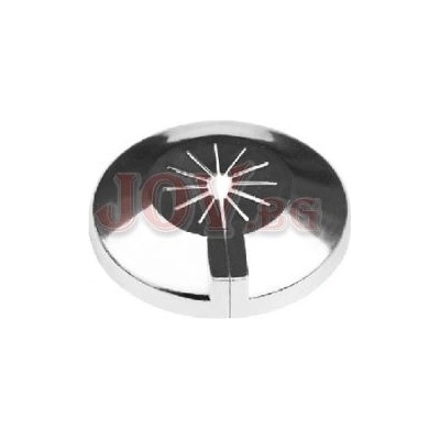 Розетка единична хром РvС