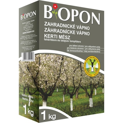 BOPON Vápno zahradnické 1 kg – Zboží Dáma