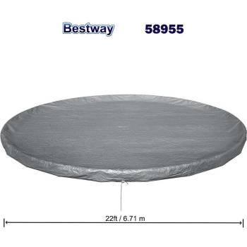 Bestway Покривало за басейн с диаметър до 671 см, Bestway 58955 (58955)