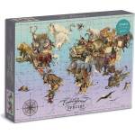 Galison - Puzzle Endangered Species - 1 500 piese