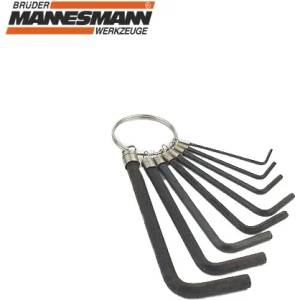 Brüder Mannesmann Комплект шестограми 8 бр. , 2-10 мм / mannesmann 180-10 cv / (m 180-10 cv)