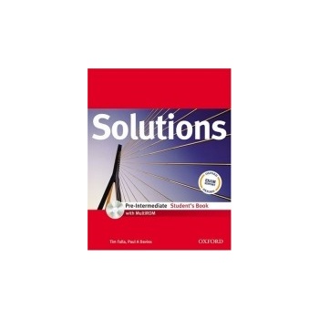 Solutions PreIntermediate Student`s Book with MultiROM