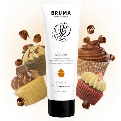 Лубрикант с алое вера, къпкейк - Bruma Cupcake Gel 100ml (D-236040)