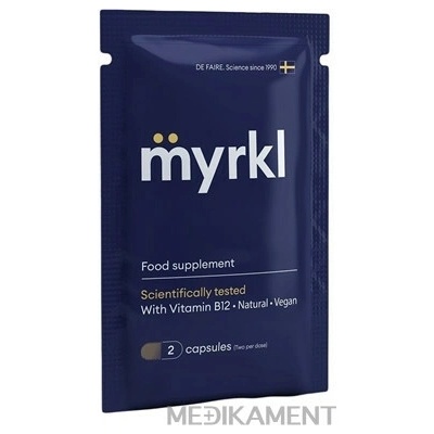 Myrkl kapsuly s vitamínom B12 2 ks