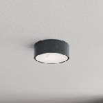 Brilagi - Плафон за баня с сензор CLARE 1xE27/24W/230V Ø 20 см антрацит IP54 (BG5219)