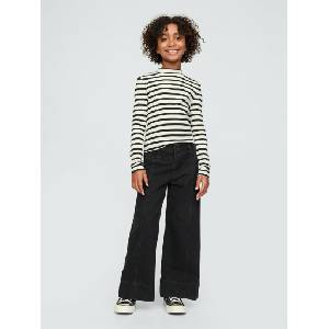 GAP Детски широки дънки High Rise Wide GAP GAP | Cheren | Момичешки | 6