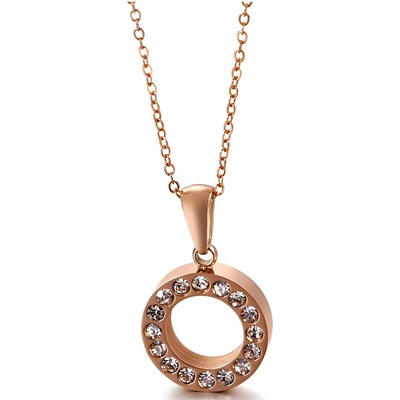 HARAHU Колие sh-15144 - Златен / Розов kp15144 (sh-15144)