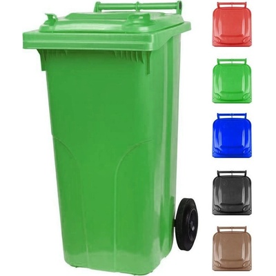 PK Group Plastová popolnica 120 l zelená