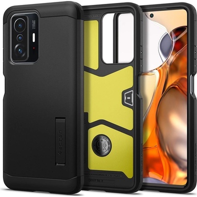Púzdro Spigen Tough Armor Xiaomi 11T 5G / 11T Pro 5G čierne