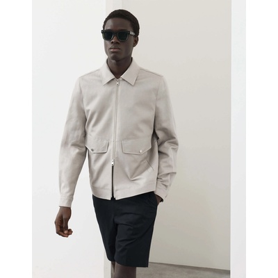 Marks & Spencer Яка тип Harrington, висок процент памук Marks & Spencer сиво Marks & Spencer | Siv | МЪЖЕ | L REG