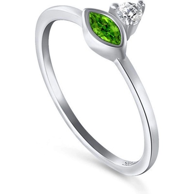 Silenti Jewelry Сребърен пръстен "Оптимизъм" - 8 - 57мм (18.1мм диам. )