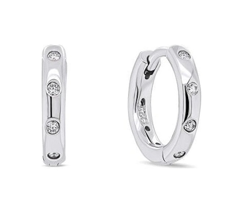 Brilio Silver náušnice EA150W