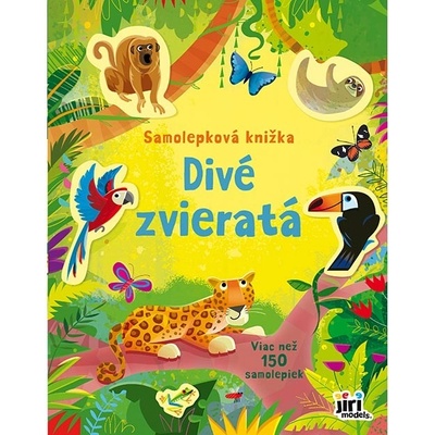 Jiri Models SK Divé zvieratá Samolepková knižka