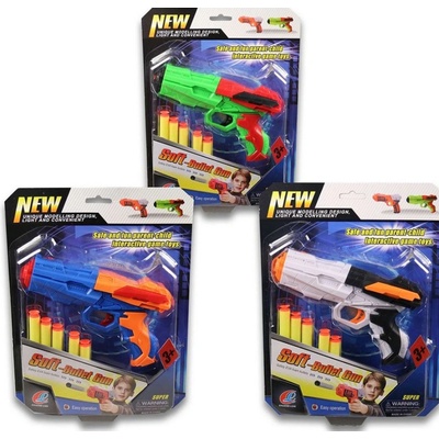 Pistole se softovými náboji 17,5cm