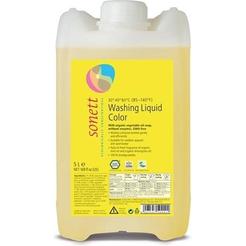 Sonett Laundry Liquid Color Mint & Lemon prací gél na farebné prádlo 5 l