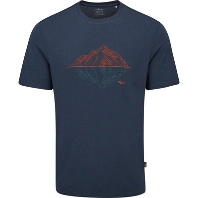 Rab Crimp Reflection Tee Tempest blue