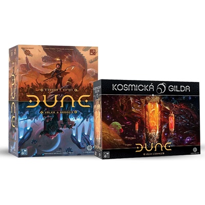 Asmodee Duna: Válka o Arrakis + rozšíření Kosmická gilda – Zboží Živě