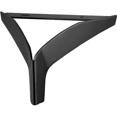 ATM Nábytková noha oceľová DN 01 F1 Čierna 1204