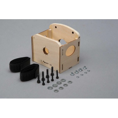 Hangar 9 Valiant 10cc lože elektromotoru a deska baterií