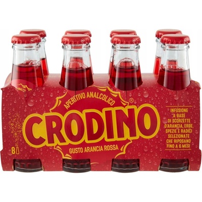 Crodino Nealkoholický aperitív taliansky 8 x 100 ml