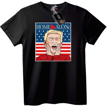 NOONEBRAND Тениска Home Alone USA - M, White