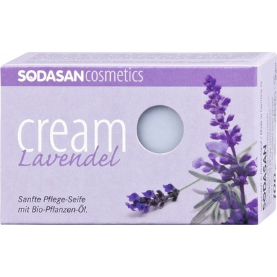 Sodasan toaletné mydlo Cream Lavender 100 g