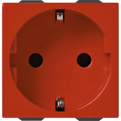 Vimar 09208. R 2P+E 16A German SICURY outlet red Контакт червен 2M NEVE UP (09208.R)