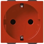 Vimar 09208. R 2P+E 16A German SICURY outlet red Контакт червен 2M NEVE UP (09208.R)