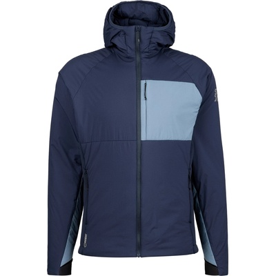 Stoic Мъжко вълнено яке Stoic MountainWool60 JokkmokkSt. Hybrid Hoody Insulation jacket - Space Blue / Ocean Blue - размер XL (005-6564-0514)