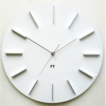 Future Time FT2010WH Round white 40cm