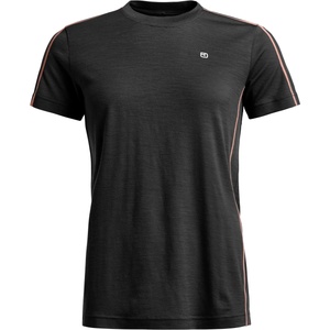 Ortovox Дамско мериносово термобельо Ortovox Women's 185 Rock'N'Wool Short Sleeve Merino base layer - Black Raven - размер XL (115-1520-0815)