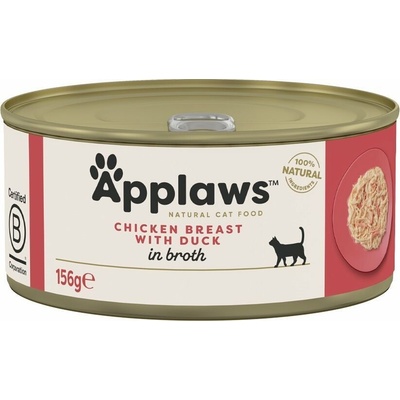 Applaws Cat kurecí prsa a kachna 156 g