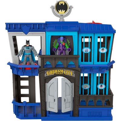 Игрален комплект Fisher Price Imaginext DC Super Friends - Затвора в Gotham City (HHP81)