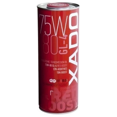 XADO Трансмисионно масло XADO 75W80 GL4 Red Boost 1 литър - XA 26131 (XADO 75W80 GL4 Red Boost 1 литър - XA 26131)