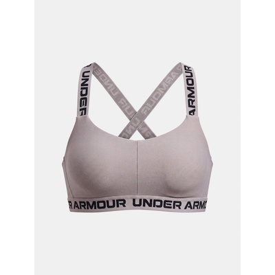 Under Armour UA Crossback Strappy Low Šedá – Zboží Dáma