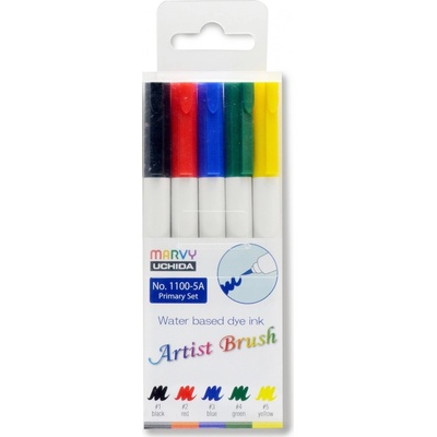 Marvy 1100 Artist Brush Primary sada 5ks