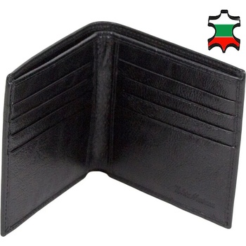 Image 1 of Български обувки Мъжки черен портфейл от естествена кожа 32883