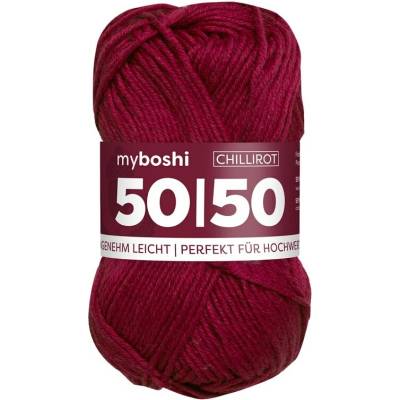 Příze myboshi 50/50 Chilli červená