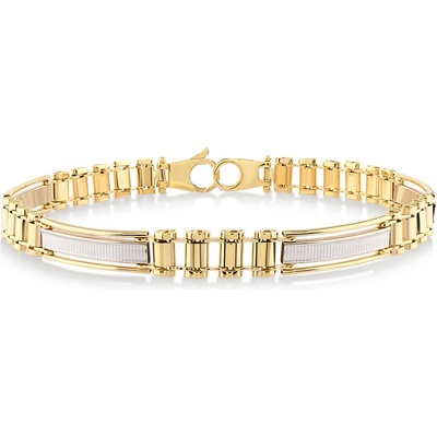 Lillian Vassago Exkluzivní náramek kombinované zlato LLV06-GB140