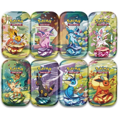 Pokémon TCG Prismatic Evolutions Mini Tin – Zboží Dáma