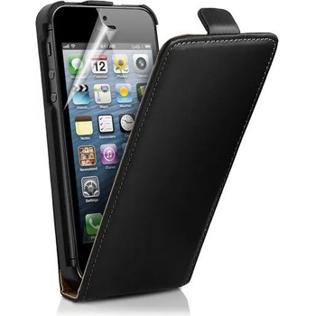 Image 1 of Apple iPhone 5, 5S Flip2 Калъф Черен + Протектор