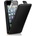 Apple iPhone 5, 5S Flip2 Калъф Черен + Протектор