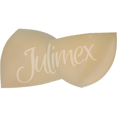 Julimex Trojuholníkové vypchávky Bikini Push-Up WS 18 - čierna