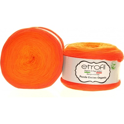 Etrofil Puzzle Ombre Organic oranžová 1450 metrů