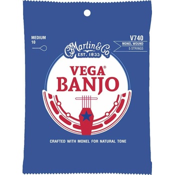 Martin V740 Vega Banjo Струни за банджо (HN194967)
