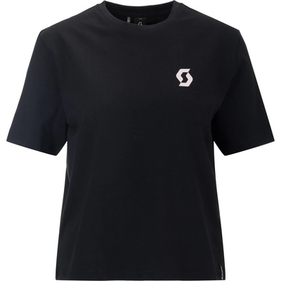 Scott Дамска тениска Scott Women's Tee Graphic S/S T-shirt - Black (916-6371-0114)
