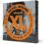 D'ADDARIO Три комплекта струни за eлектрическа китара D'Addario EXL110-3D . 010-. 046 Regular light