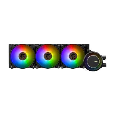 Охладител за процесор MSI MAG CORELIQUID E360, ARGB, Black - 306-7ZW6E17-C24 (306-7ZW6E17-C24)