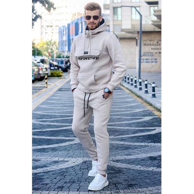 Madmext Мъжки спортен комплект 5643 - Бежов #321147 (321147_Бежов)